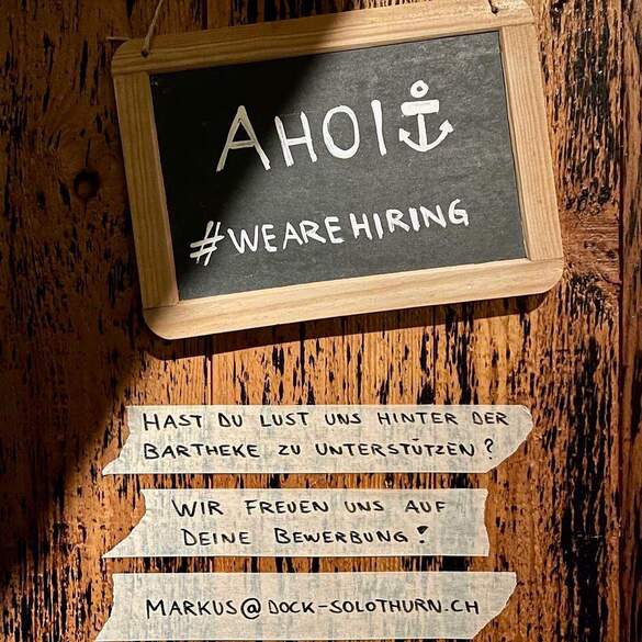 The Dock Aushilfe Job Barkeeper